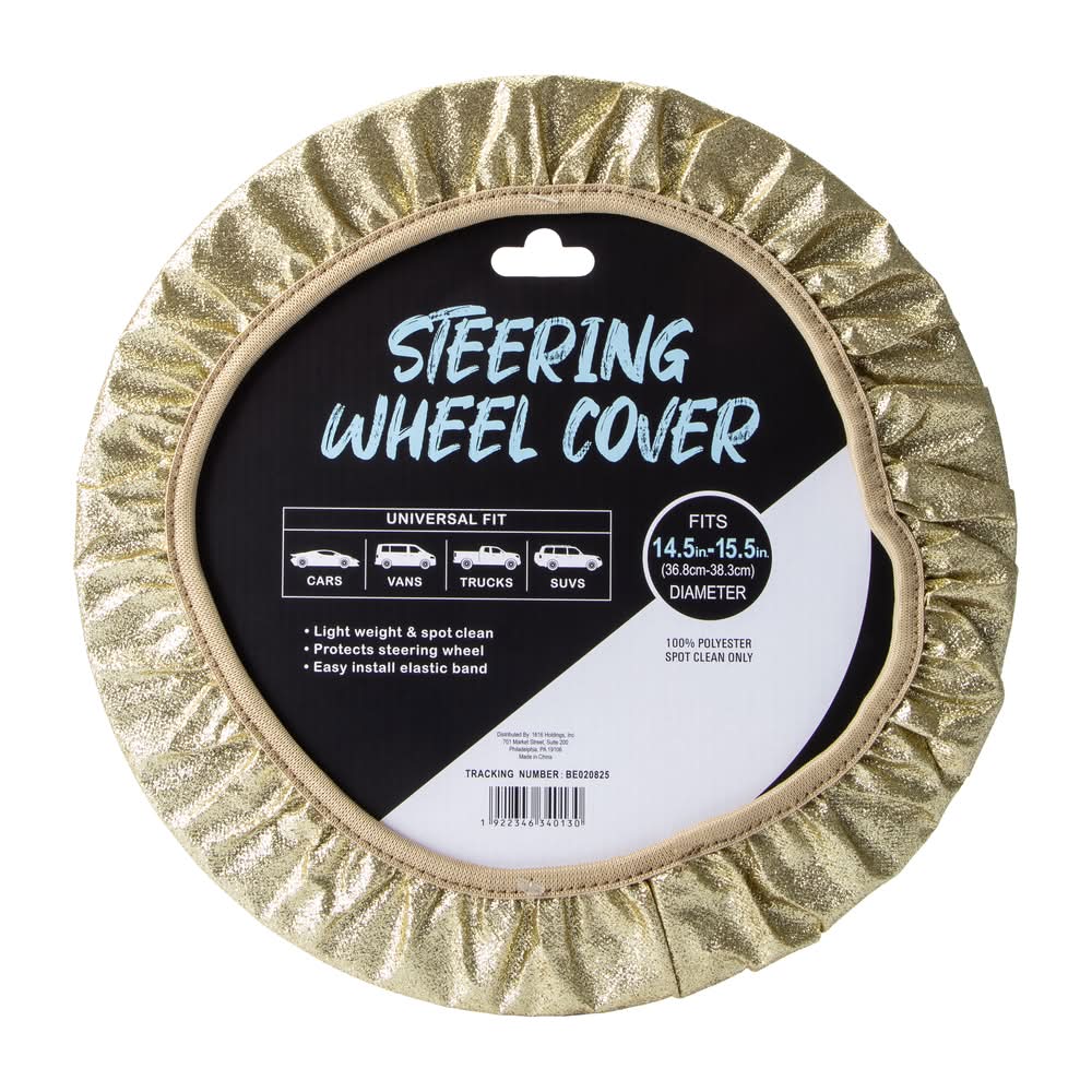 Steering Wheel Cover Gold