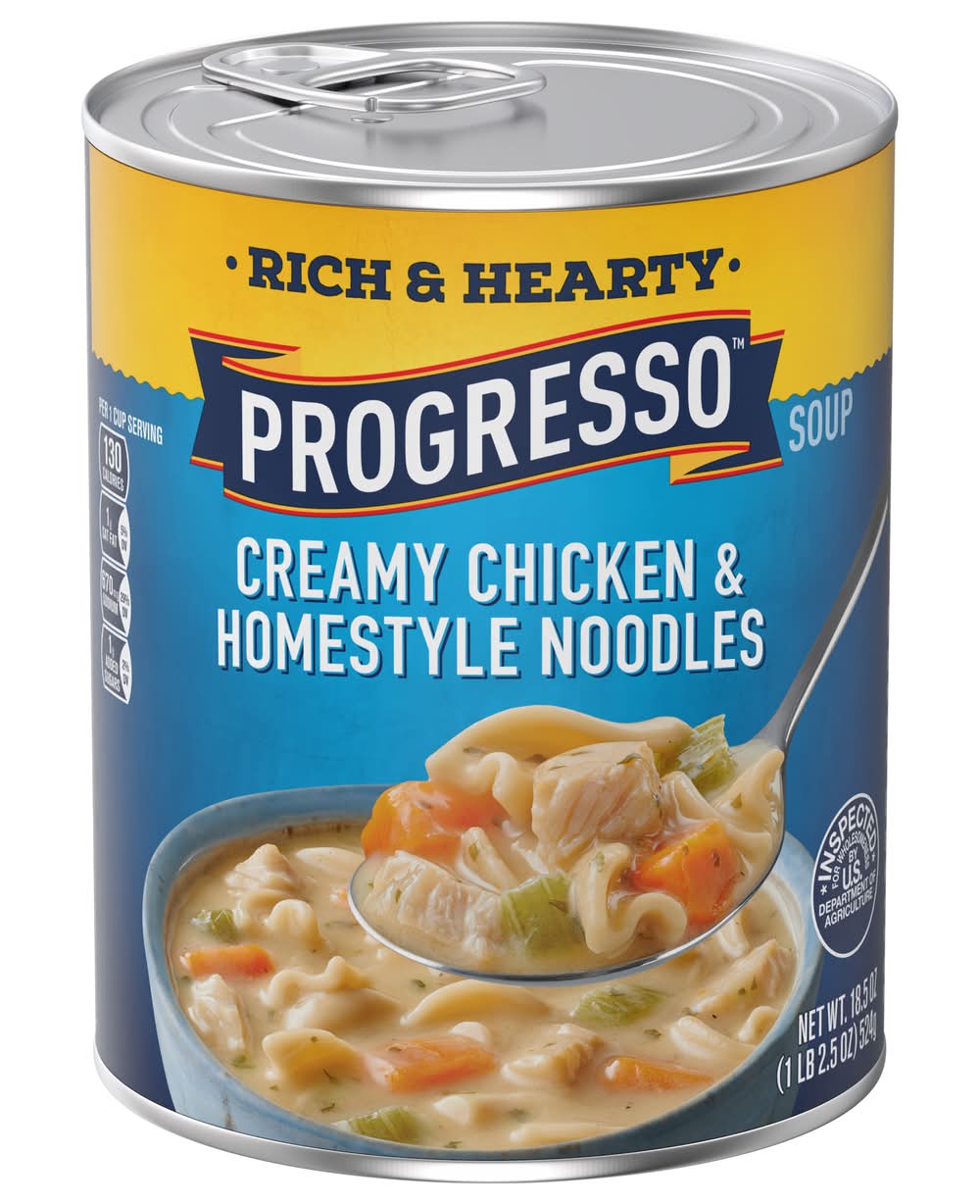 Progresso Rich & Hearty Creamy Chicken & Homestyle Noodles (18.5 oz)