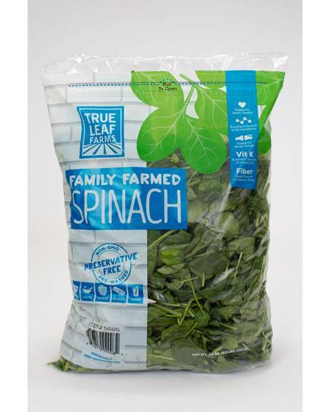 True Leaf Farms Family Farmed Spinach (40 oz)