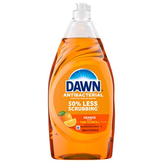 Dawn Orange Scent Antibacterial Hand Soap & Dishwashing Liquid