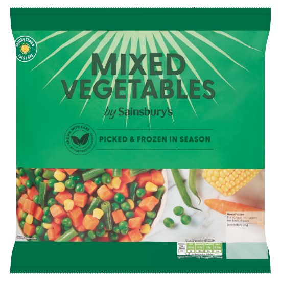 Sainsbury's Mixed Vegetables (1kg)