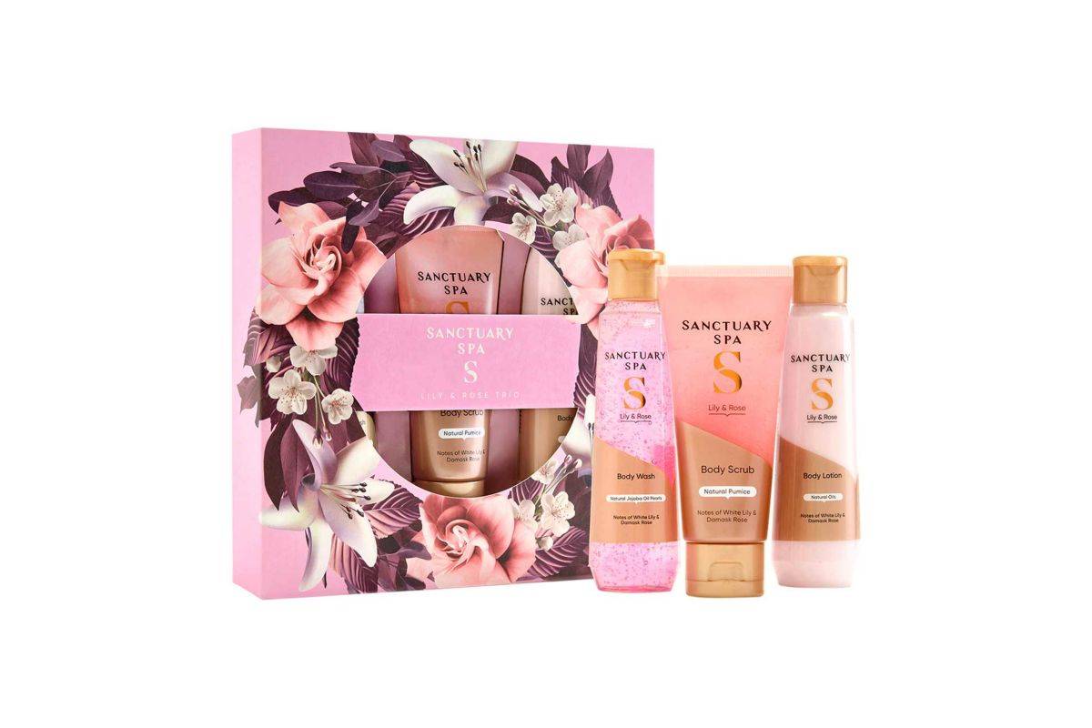 Sanctuary Spa Lily & Rose Trio Gift Set