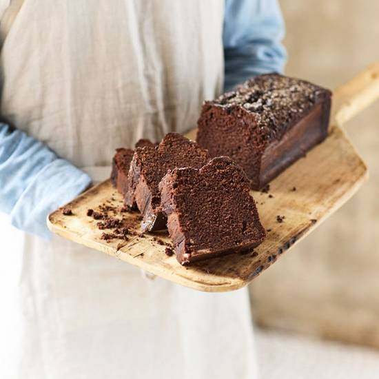 Chocolate Pound Cake Slice