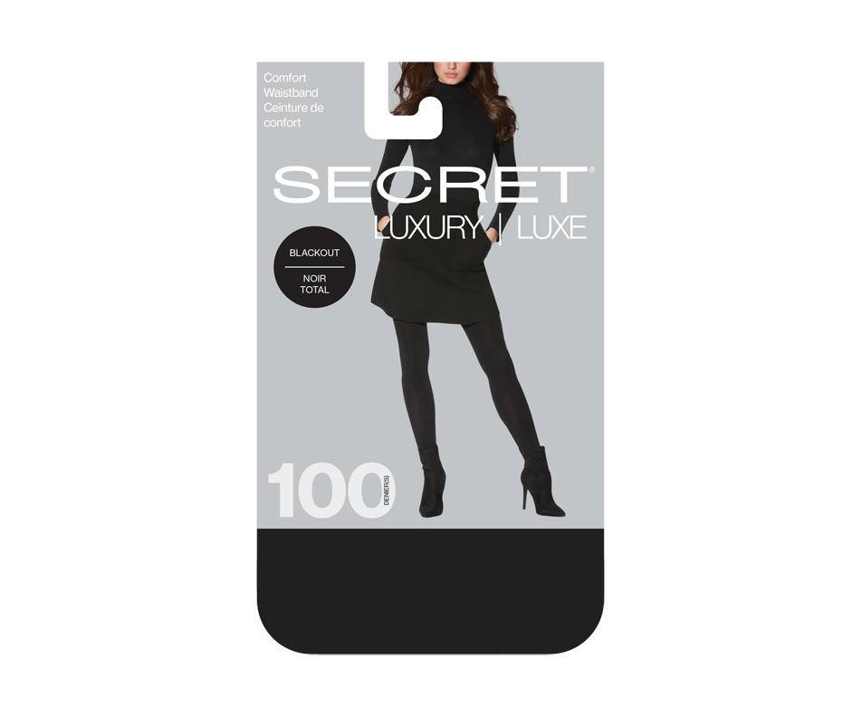 Secret Deluxe Collant Noir - Secret Deluxe Tight Black