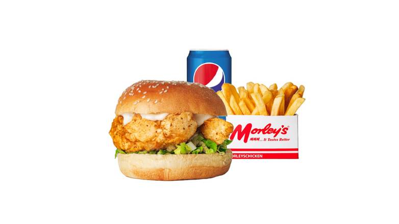 Chicken Strip Burger Meal