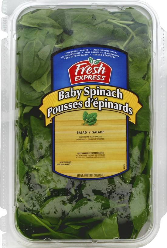 Fresh Express Baby Spinach Salad