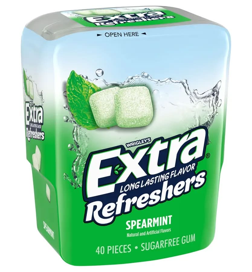 Wrigley's Extra Refreshers Spearmint Gum