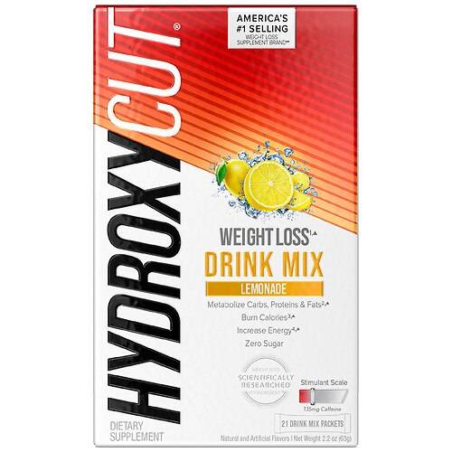 Hydroxycut Drink Mix Lemonade - 0.11 oz