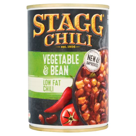 Stagg Low Fat Vegetable Chili Medium 400g