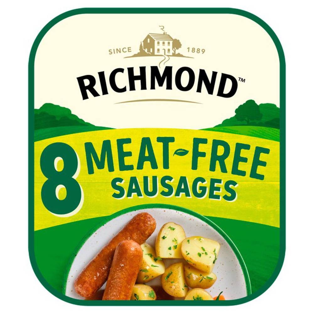 Richmond 8 Meat Free Vegan Sausages (304gr)