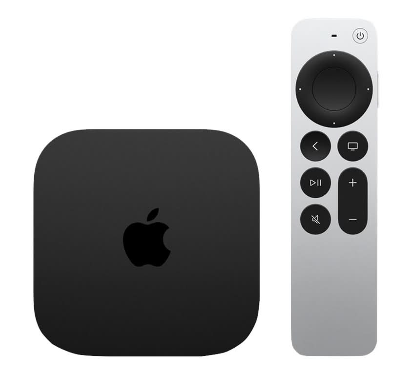 Apple Tv 4k Wifi + Ethernet With 128gb Storage, Black (2 ct)