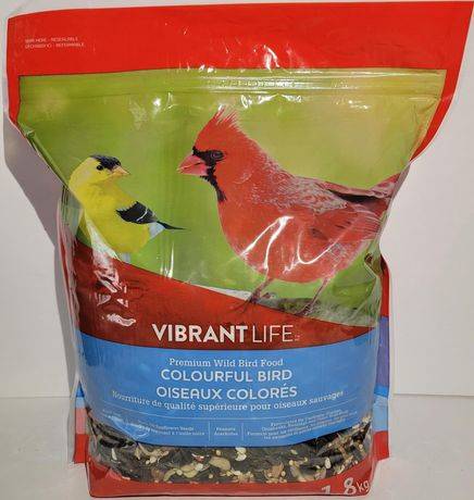 Vibrant Life Colourful Bird, Premium Wild Bird Food