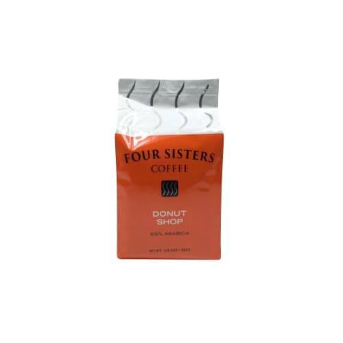 Four Sisters Donut Shop Blend Ground Coffee (1.5 lbs)