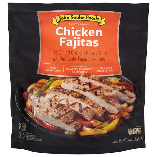 John Soules Foods Fully Cooked Chicken Fajitas