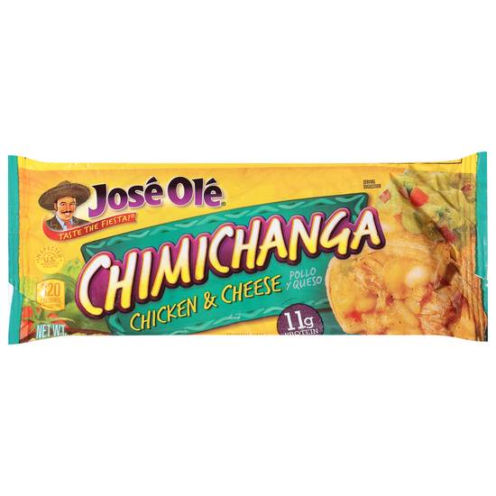 Jose Ole Chicken and Cheese Chimichanga