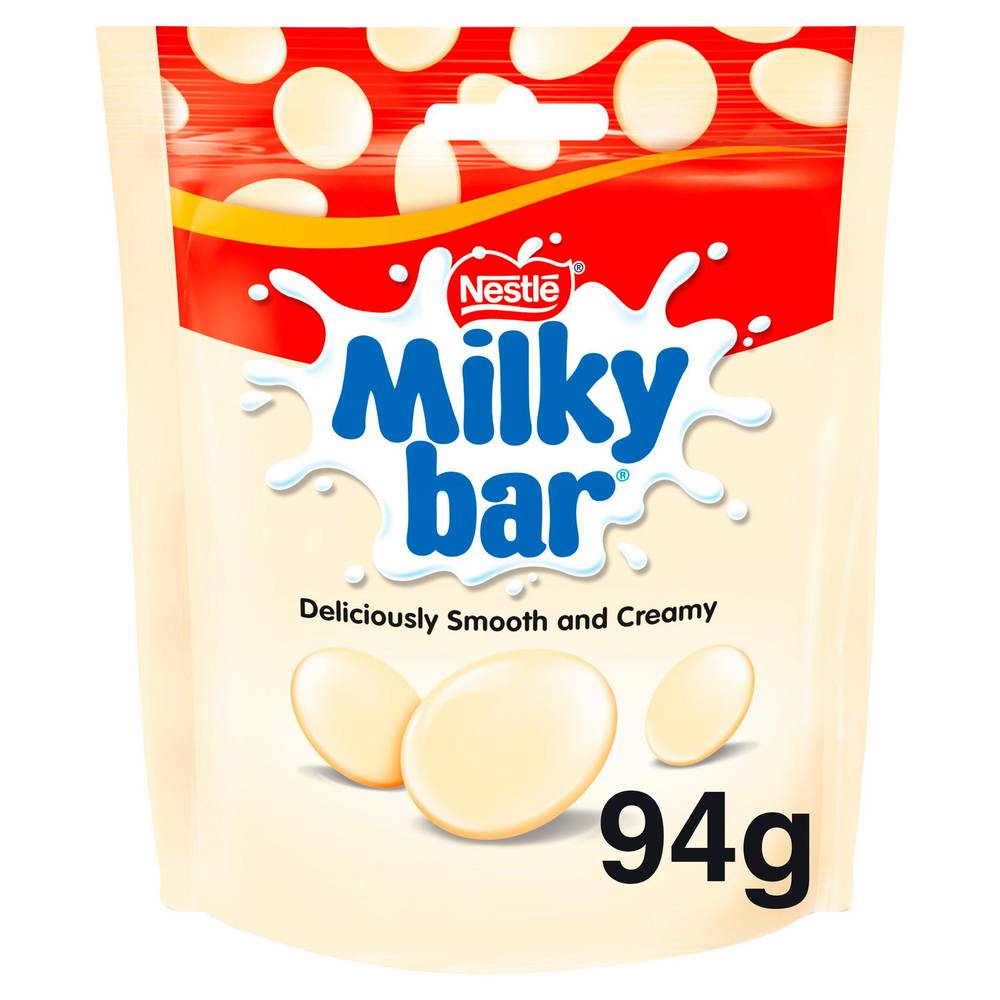 Milkybar White Chocolate Giant Buttons Pouch 94g