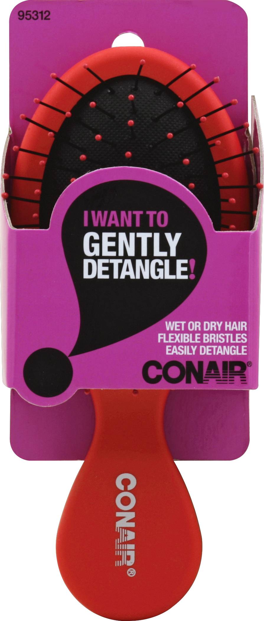 Conair Flexible Bristles Detangler Comb