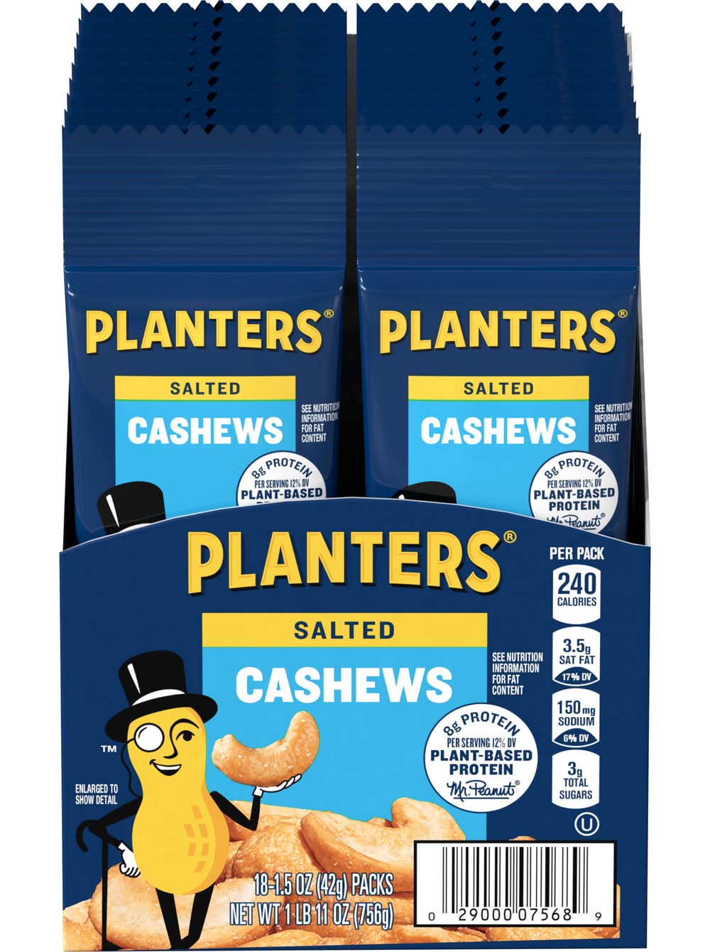 Planters Salted Cashews (3 oz)