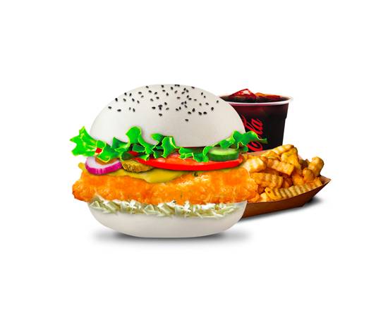 Menu Ebi burger 🌶
