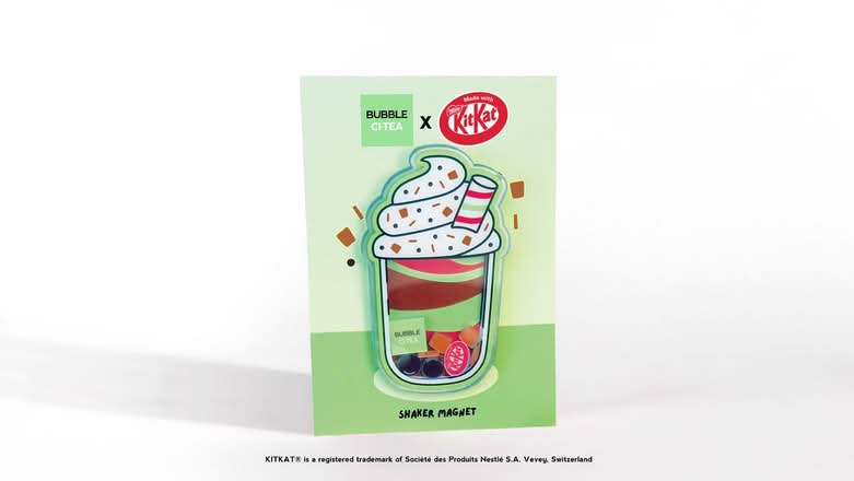 Shaker Magnet Made with Kitkat®