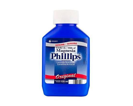 Leche Magnesia Phillips Botella 120 ml