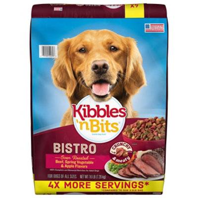 Kibbles 'N Bits Bistro Roasted Beef Vegetable & Apple Dog Food