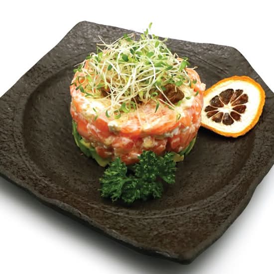 YUZU SALMON TARTARE