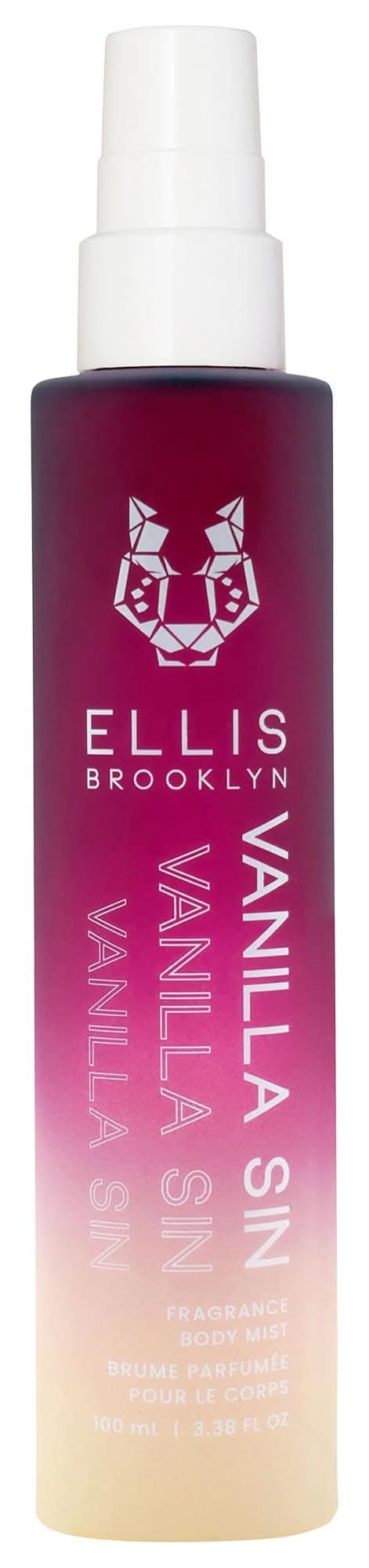 Ellis Brooklyn VANILLA SIN Hair and Fragrance Body Mist 3.4 oz / 100 ml spray