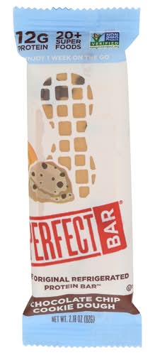 Perfect Bar Chocolate Chip Cookie Dough Refrigerated Protein Bar
