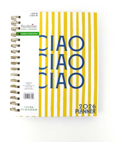 7" X 9" Citrus Kitchen 2026 Planner By Recollections