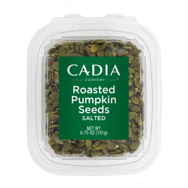 Made With Roasted & Salted Pumpkin Seeds Tub