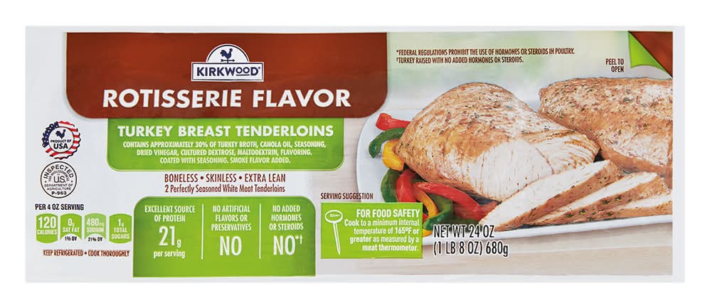 Kirkwood Turkey Tenderloin, Rotisserie (24 oz)