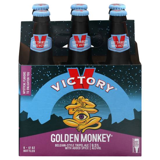 Victory Golden Monkey Tripel Ale Beer (6 ct, 12 oz)