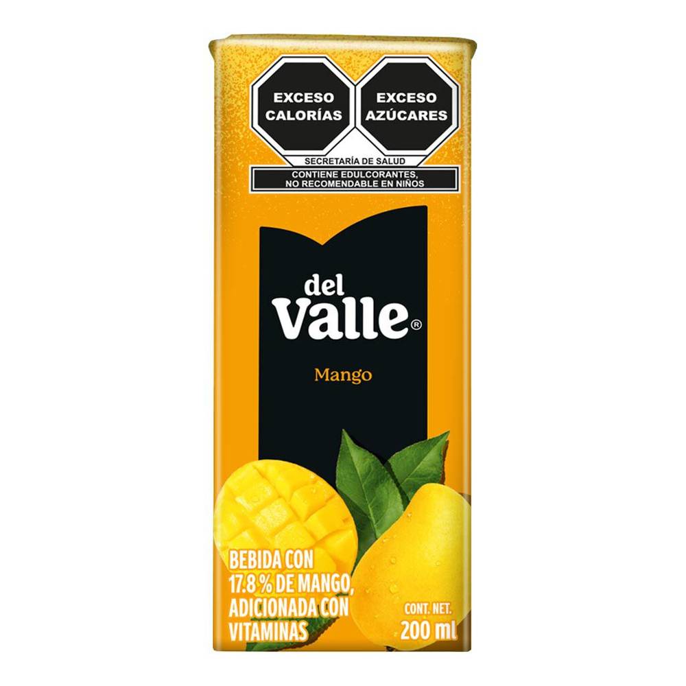 Del valle néctar sabor mango (200 ml)