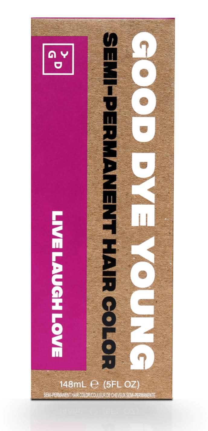 Good Dye Young Semi Permanent Hair Color, Live Laugh Love (5 fl oz)