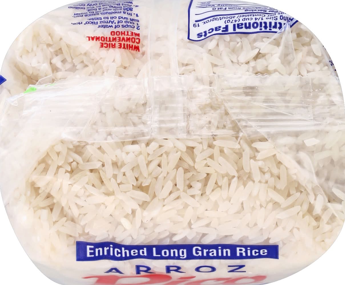 White Rice Rico Arroz Rico Enriched Long Grain White Rice (2 lbs) | Postmates