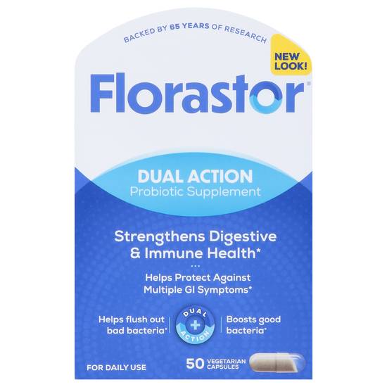 Florastor Daily Probiotic Supplement (50 ct)