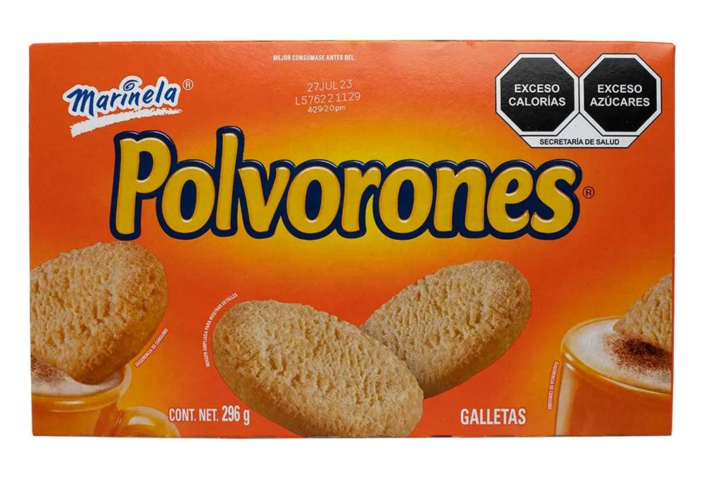 Marinela · Galletas tipo polvorones (296 g)