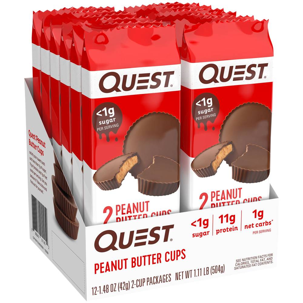 Quest Low Carb High Protein Bars, Peanut Butter (12 x 2 ct)