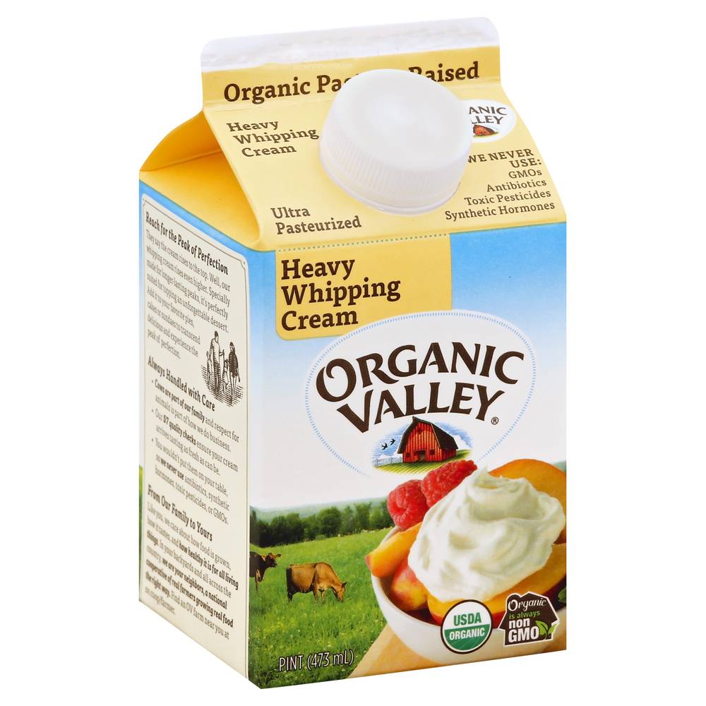 Organic Valley Heavy Whipping Cream (1 pint)