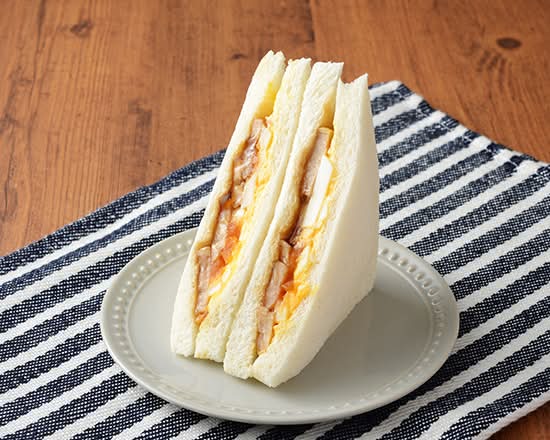 ●照焼チキンたまごサンド*