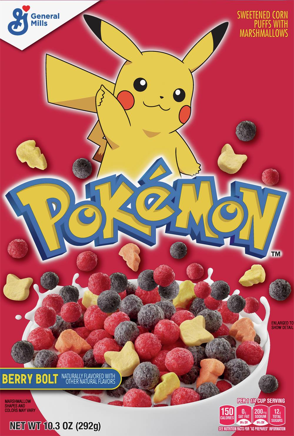 Pokmon Berry Bolt Cereal (10.3 oz) | Delivery Near You | Postmates