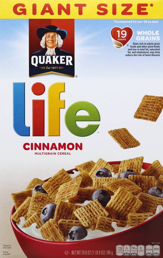 Life Giant Size Multigrain Cereal (cinnamon)