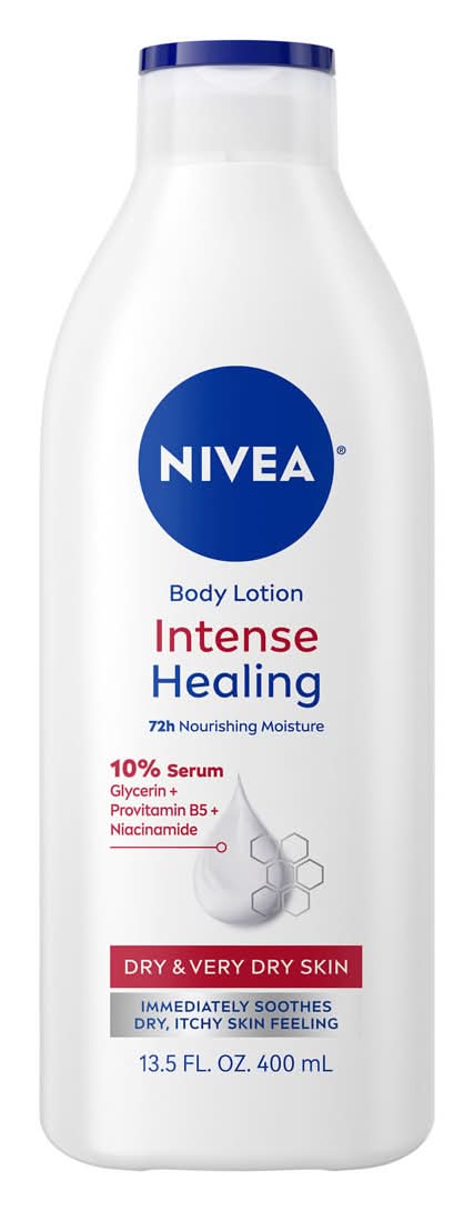 NIVEA Intense Healing Dry Skin Body Lotion (13.5 fl oz)