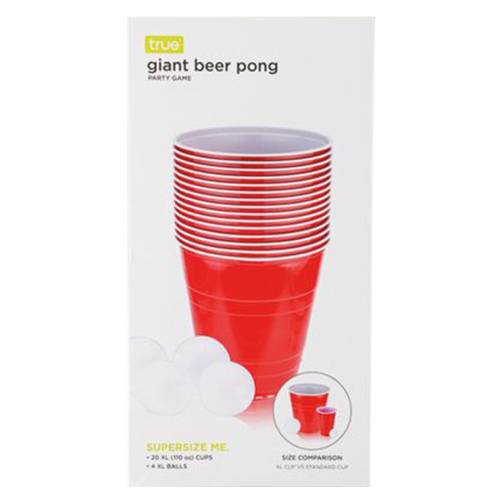 TRUE Brand Giant Beer Pong Kit