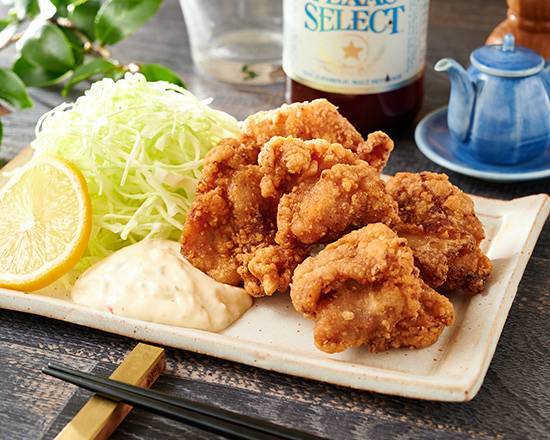 唐揚げ 3個 ~タルタルソース添え~ Fried Chicken (3 Pieces) with Tartar Sauce