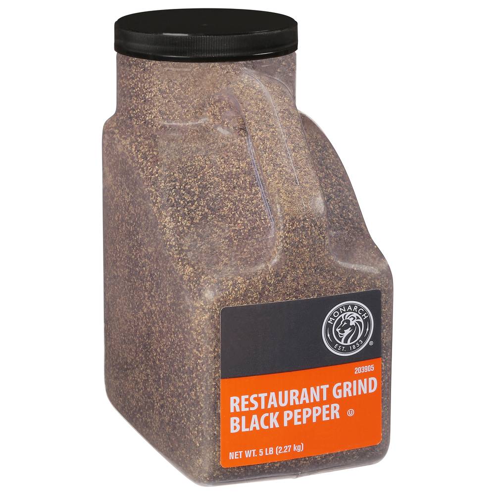 Monarch Restaurant Grind Black Pepper (5 lbs)