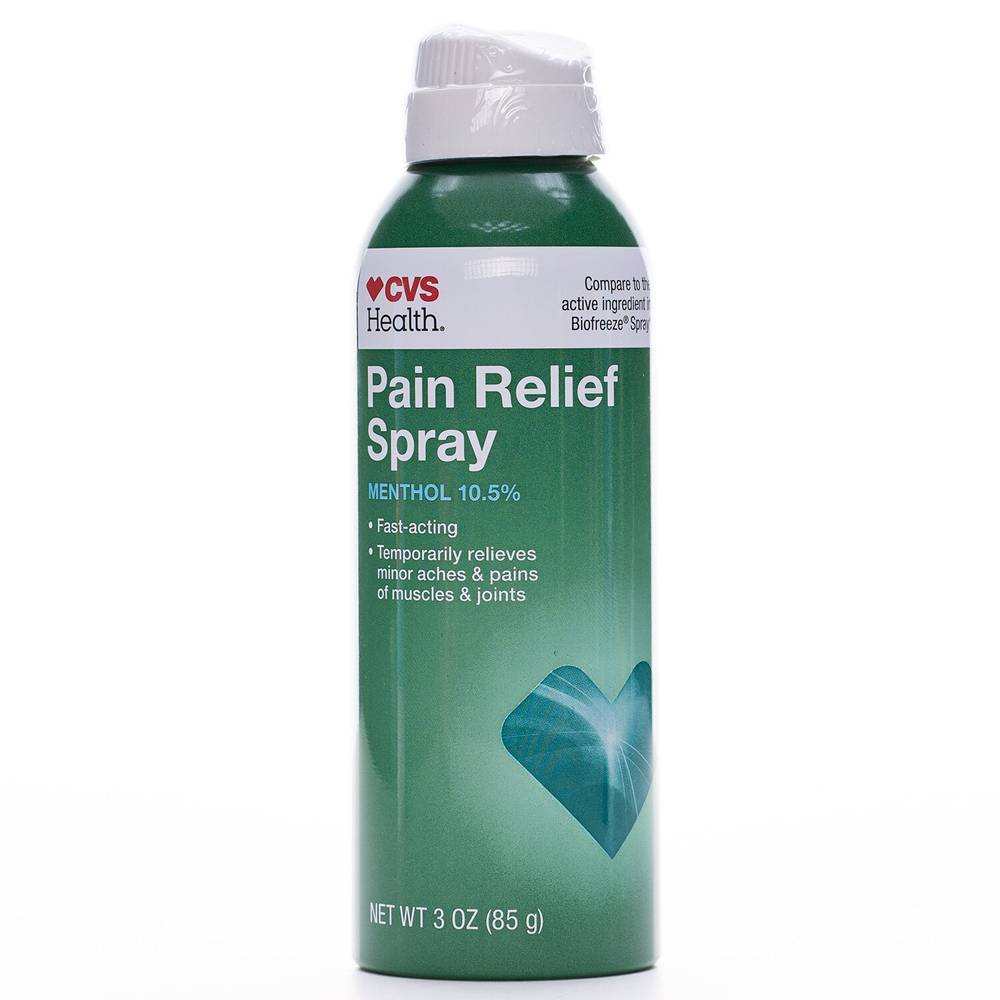 Cvs Health Pain Relief Menthol 10.5% Spray