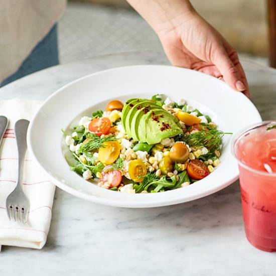 Fresh Corn & Avocado Farro Bowl