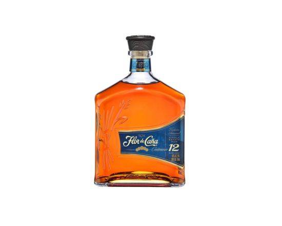 RON FLOR DE CAÑA CENTENARIO 12 AÑOS 750 ML